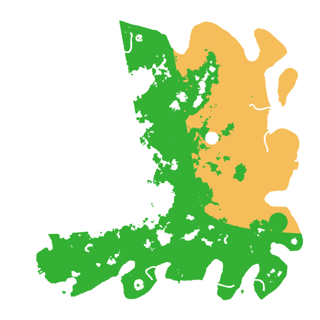 Biome Rust Map: Procedural Map, Size: 4500, Seed: 8956893