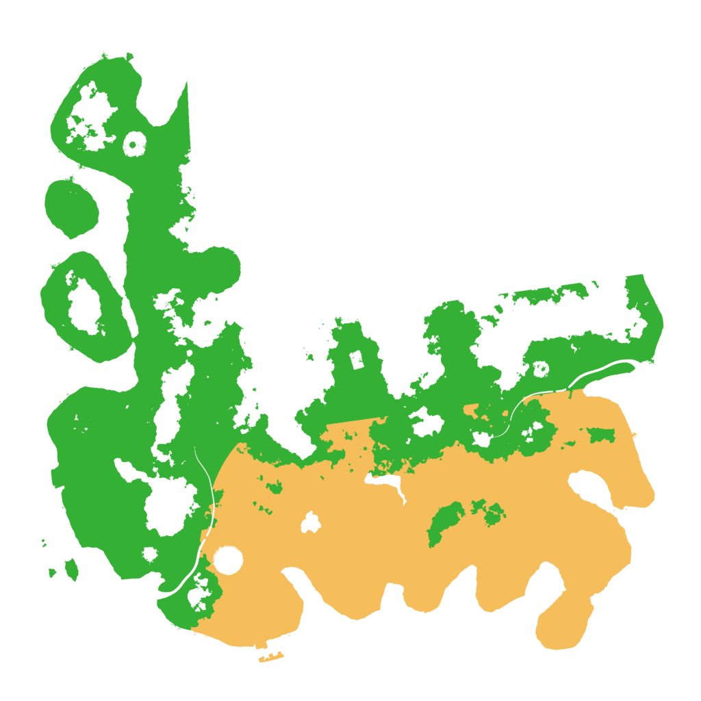 Biome Rust Map: Procedural Map, Size: 4250, Seed: 1488