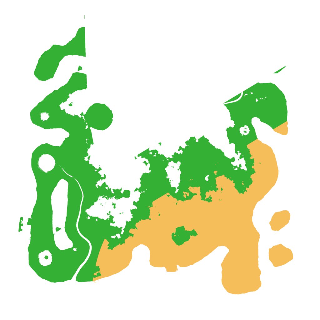 Biome Rust Map: Procedural Map, Size: 3300, Seed: 6567