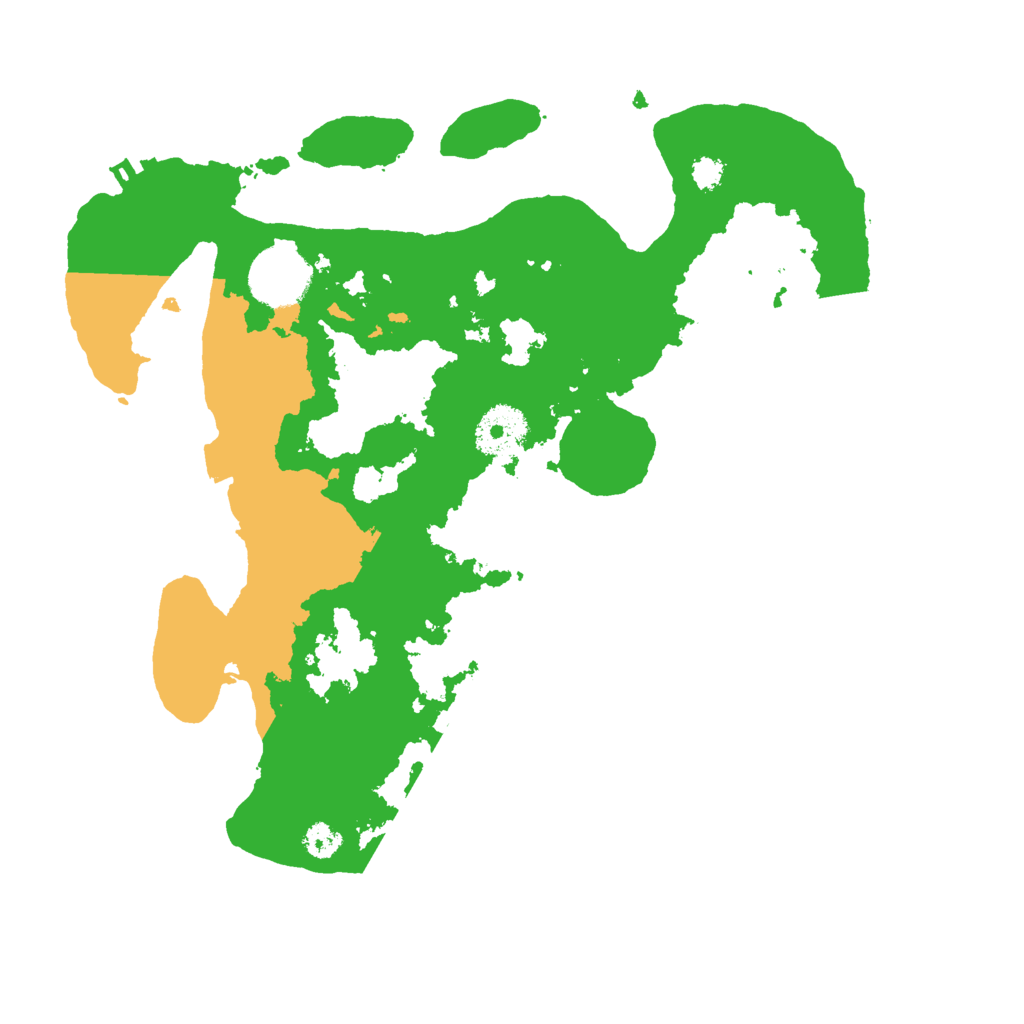Biome Rust Map: Procedural Map, Size: 3000, Seed: 16735