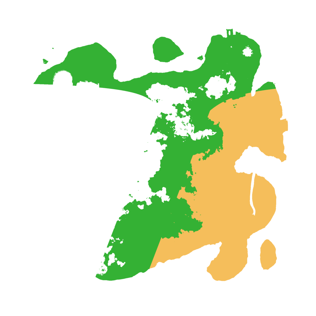 Biome Rust Map: Procedural Map, Size: 3000, Seed: 403744253