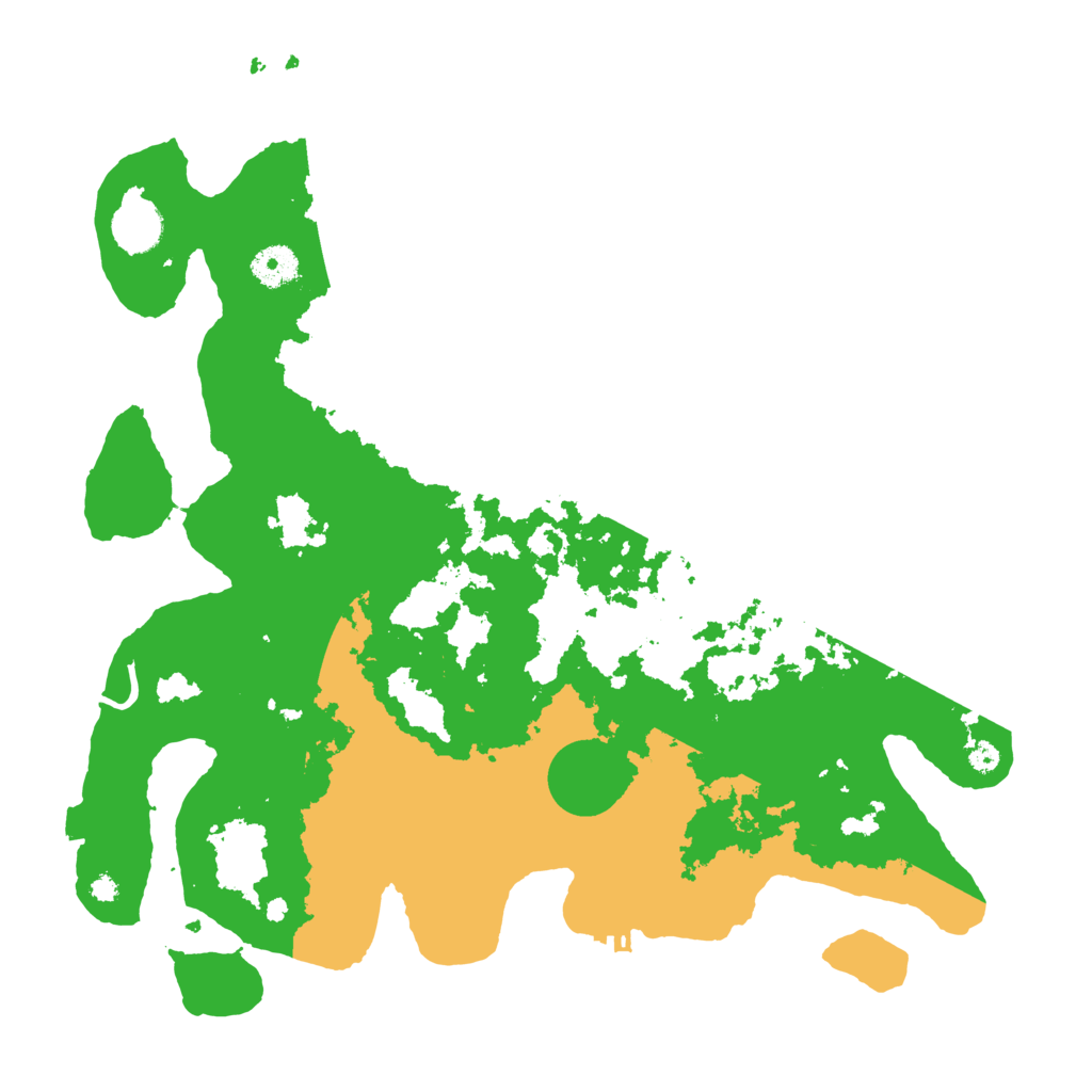 Biome Rust Map: Procedural Map, Size: 3800, Seed: 822822822