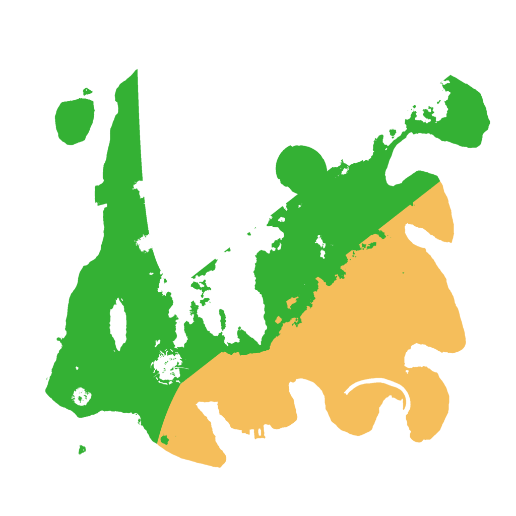 Biome Rust Map: Procedural Map, Size: 3000, Seed: 479414097