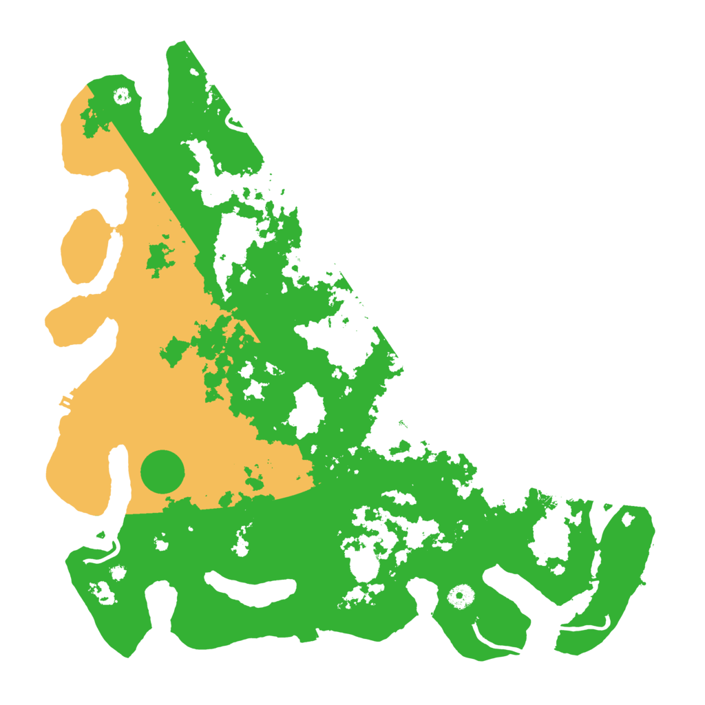 Biome Rust Map: Procedural Map, Size: 4250, Seed: 26103