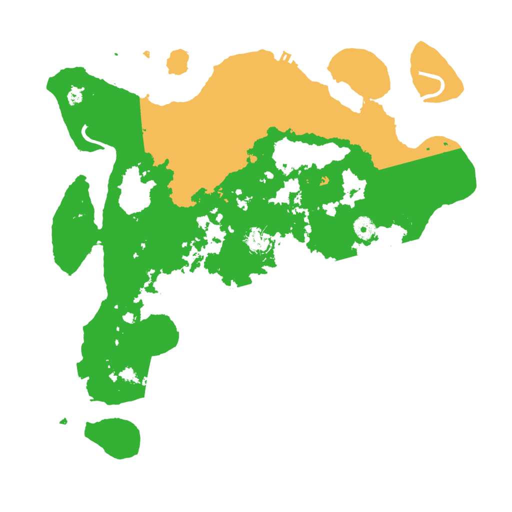 Biome Rust Map: Procedural Map, Size: 3500, Seed: 65629362