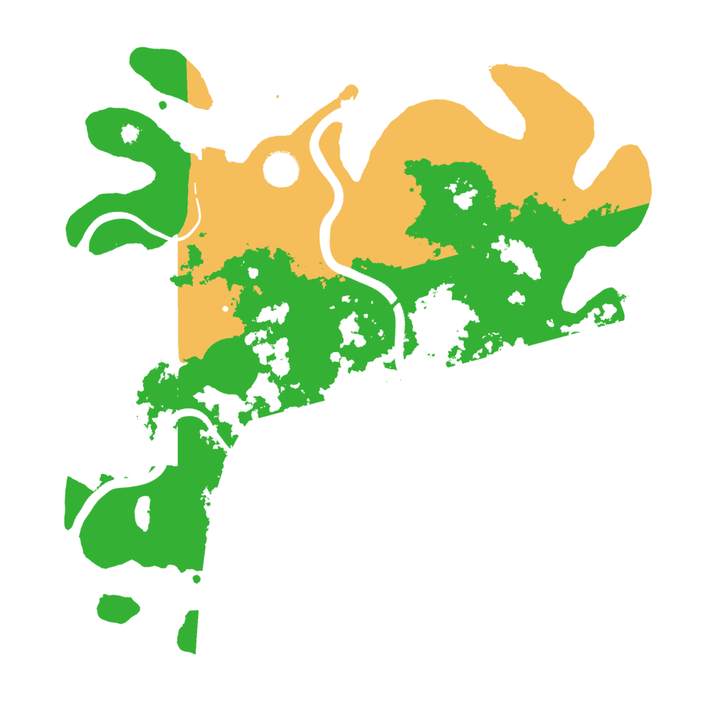 Biome Rust Map: Procedural Map, Size: 3500, Seed: 1932397211