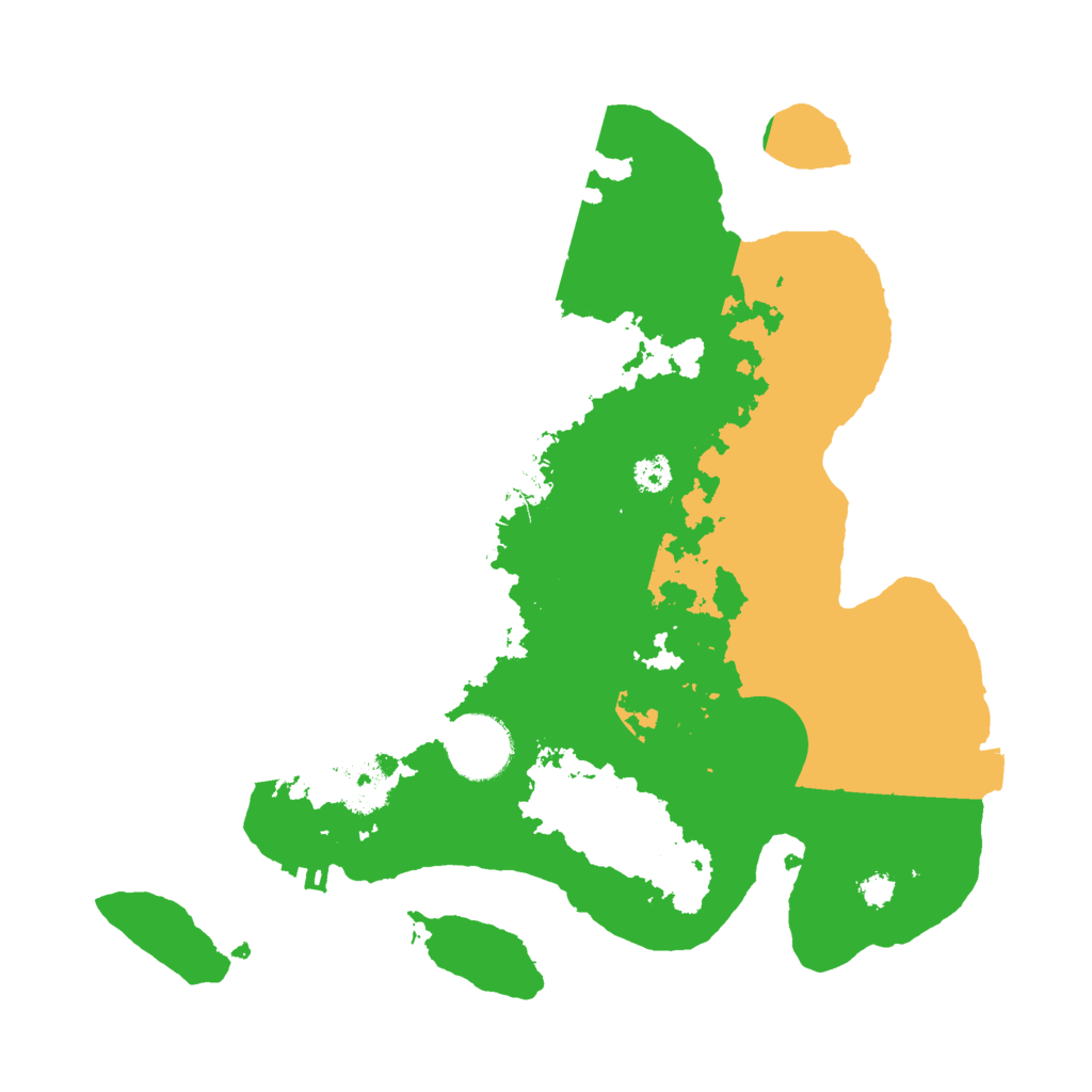 Biome Rust Map: Procedural Map, Size: 3000, Seed: 1197103437