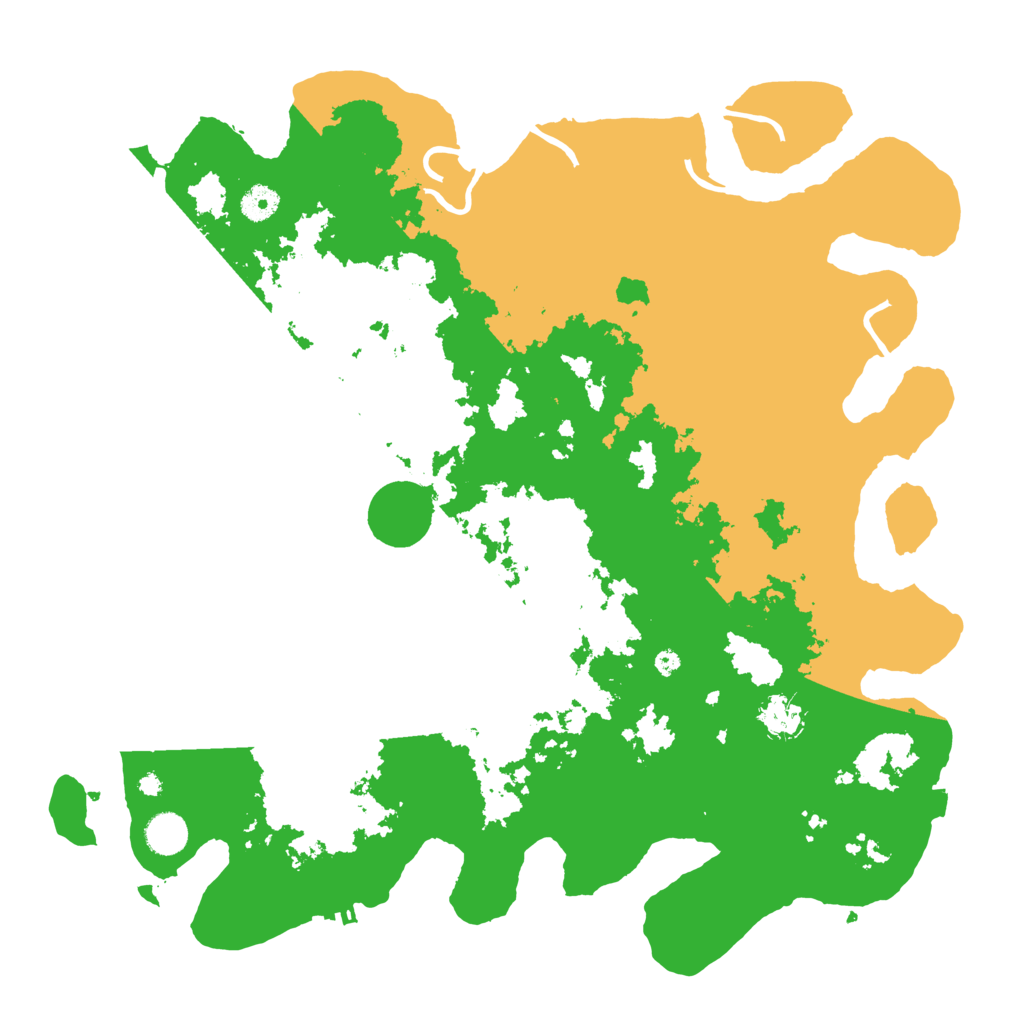 Biome Rust Map: Procedural Map, Size: 4250, Seed: 531289692