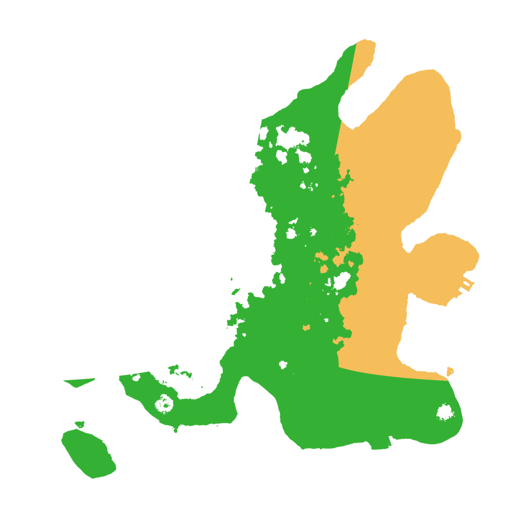 Biome Rust Map: Procedural Map, Size: 3000, Seed: 4902