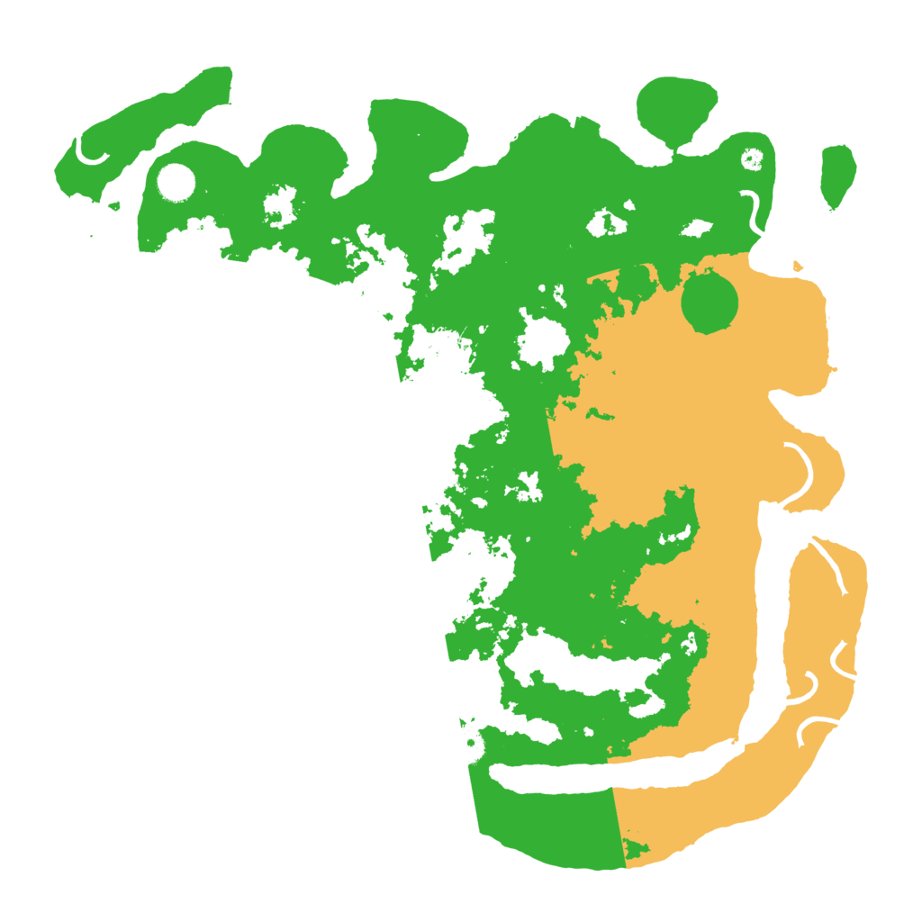 Biome Rust Map: Procedural Map, Size: 4250, Seed: 721486572