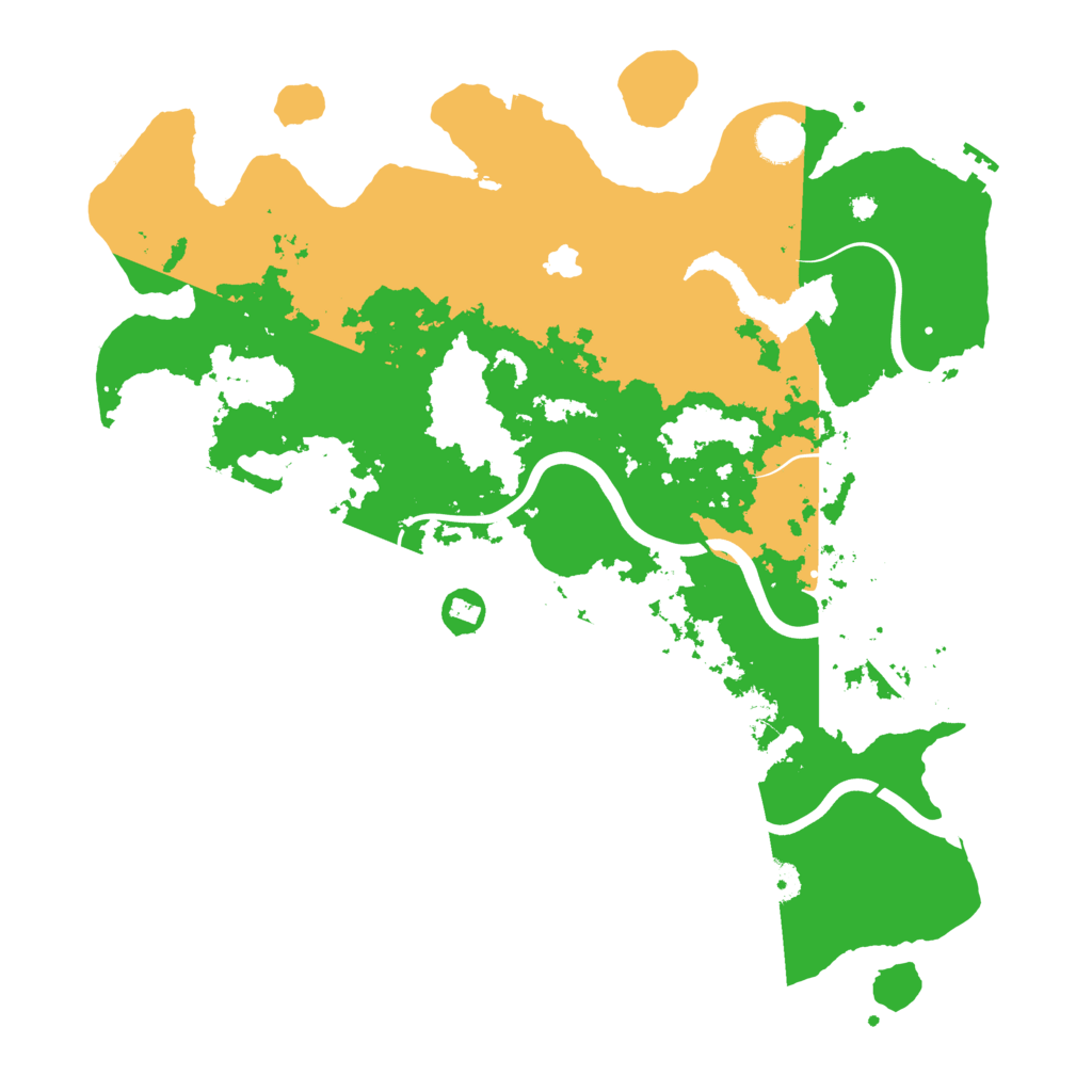 Biome Rust Map: Procedural Map, Size: 4000, Seed: 119427443