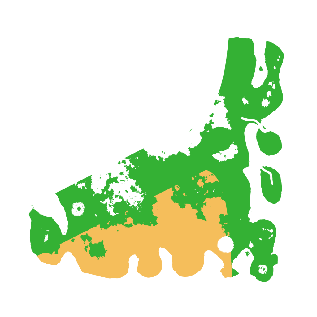 Biome Rust Map: Procedural Map, Size: 3500, Seed: 2012335920