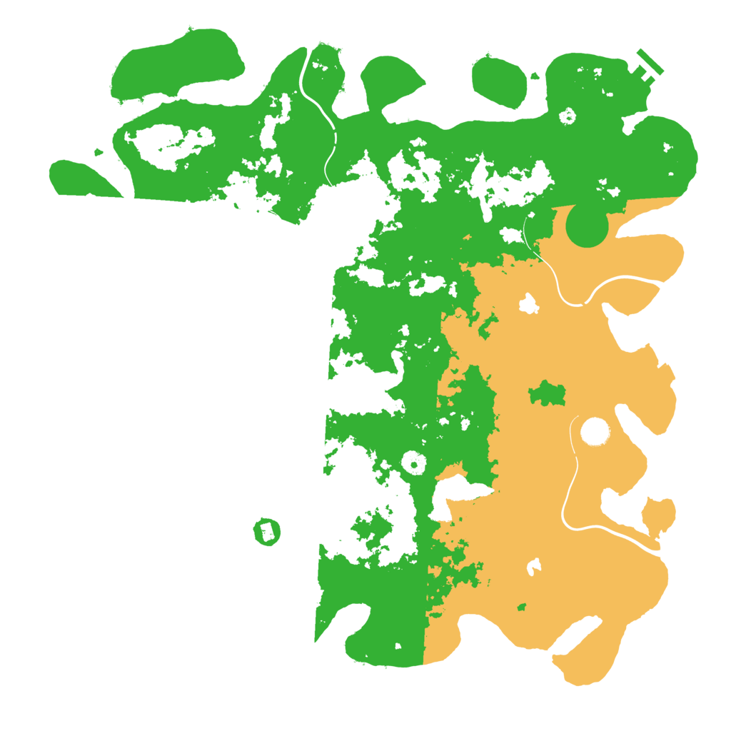 Biome Rust Map: Procedural Map, Size: 4500, Seed: 929153440