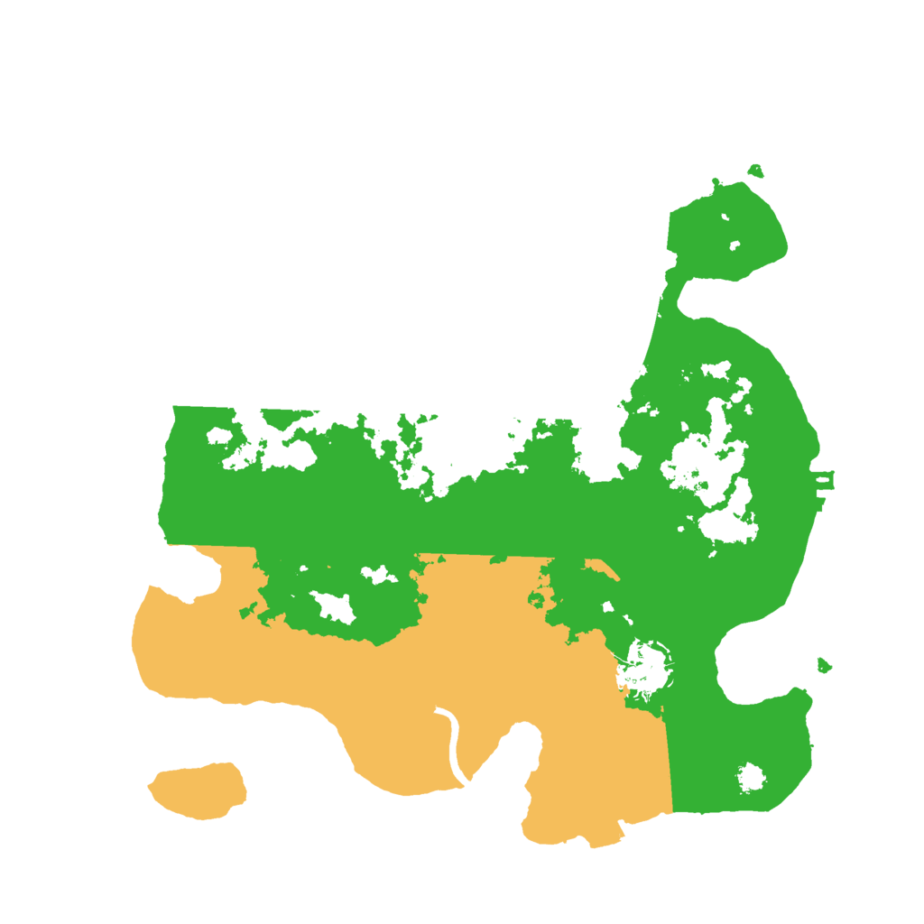 Biome Rust Map: Procedural Map, Size: 3000, Seed: 85688462