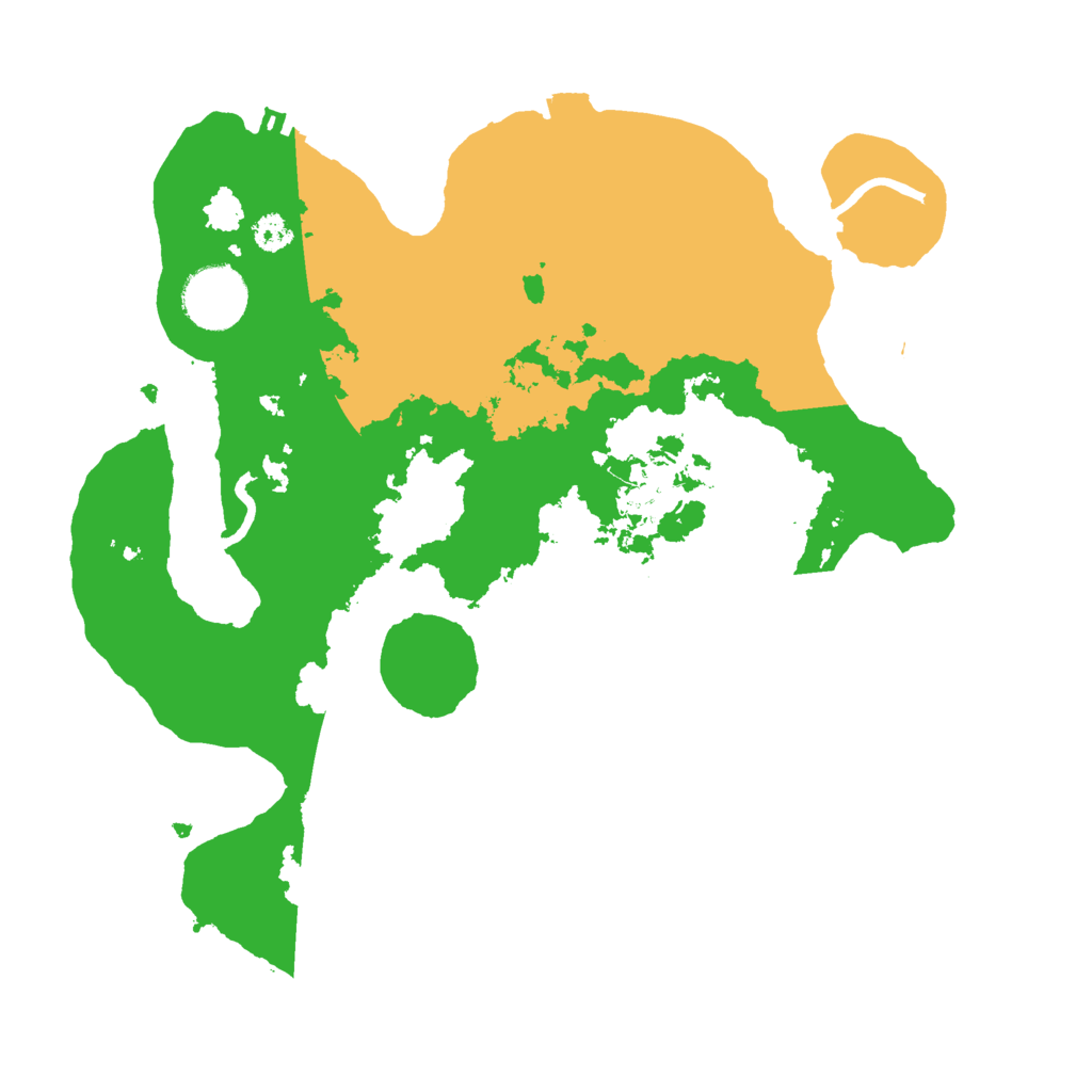 Biome Rust Map: Procedural Map, Size: 3000, Seed: 21648