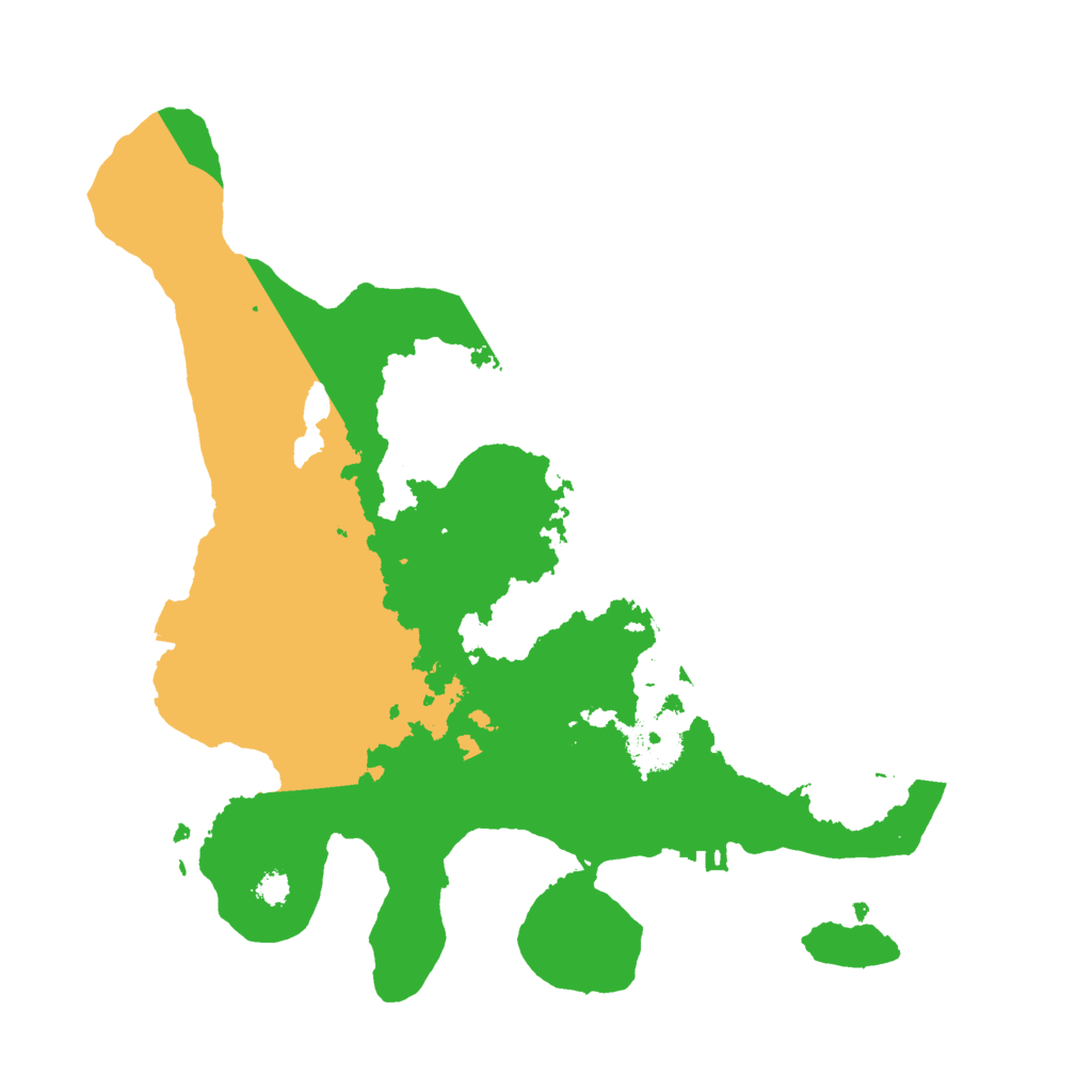 Biome Rust Map: Procedural Map, Size: 3000, Seed: 12479194