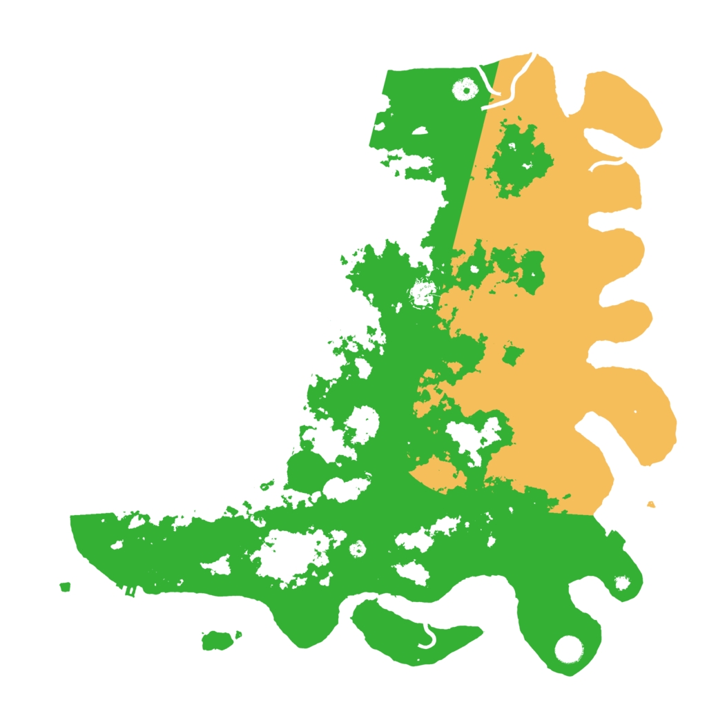 Biome Rust Map: Procedural Map, Size: 4500, Seed: 973051693