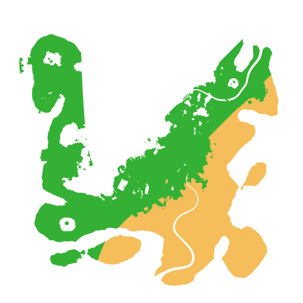 Biome Rust Map: Procedural Map, Size: 3000, Seed: 979797979