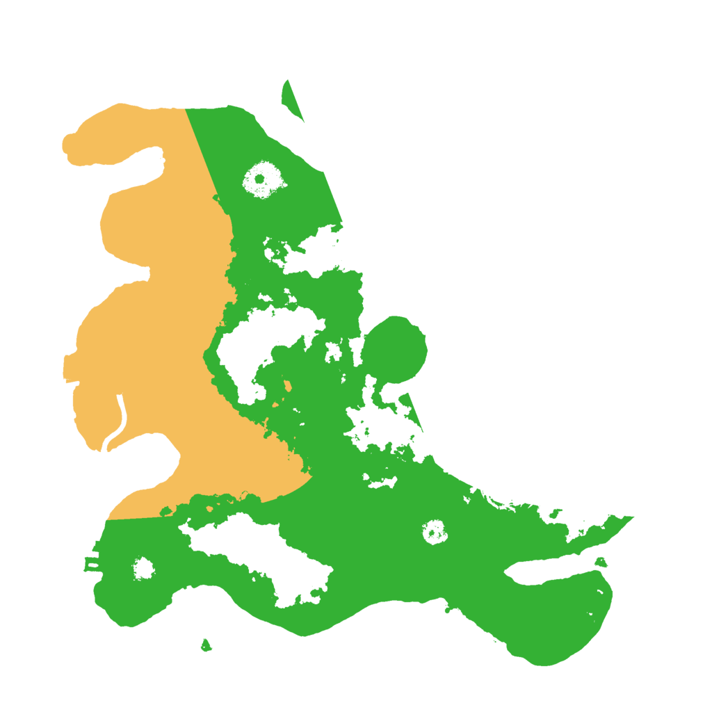 Biome Rust Map: Procedural Map, Size: 3000, Seed: 54382