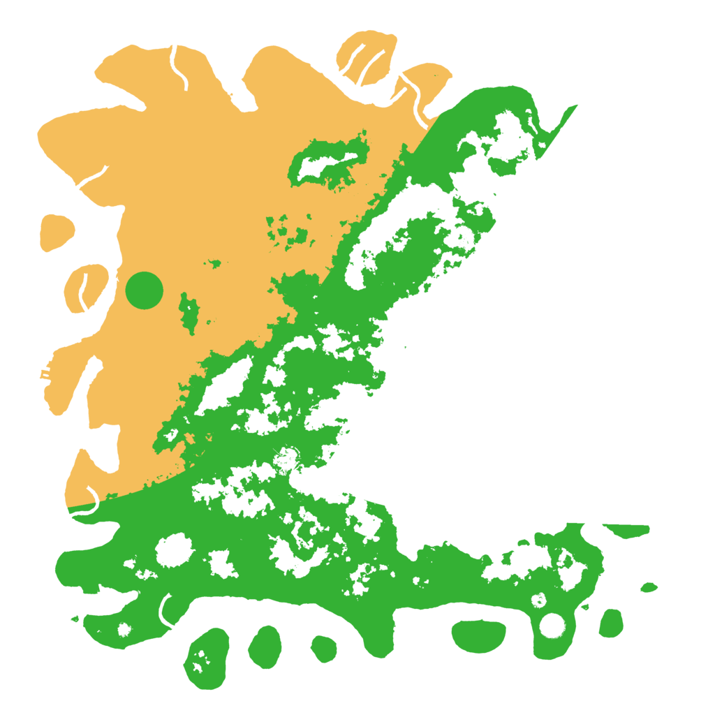 Biome Rust Map: Procedural Map, Size: 5000, Seed: 912365572