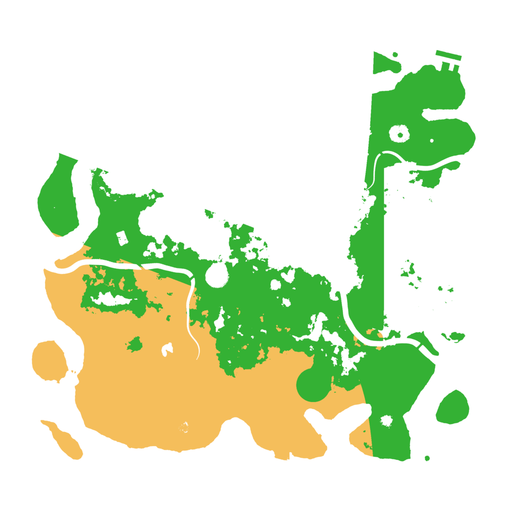 Biome Rust Map: Procedural Map, Size: 4000, Seed: 2099199338