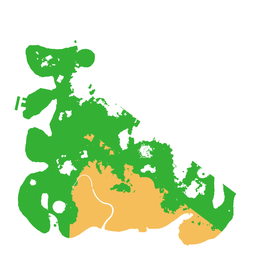 Biome Rust Map: Procedural Map, Size: 3750, Seed: 5621349