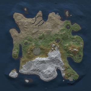 Thumbnail Rust Map: Procedural Map, Size: 3000, Seed: 315617143, 11 Monuments