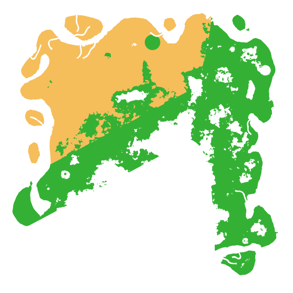 Biome Rust Map: Procedural Map, Size: 5000, Seed: 326932