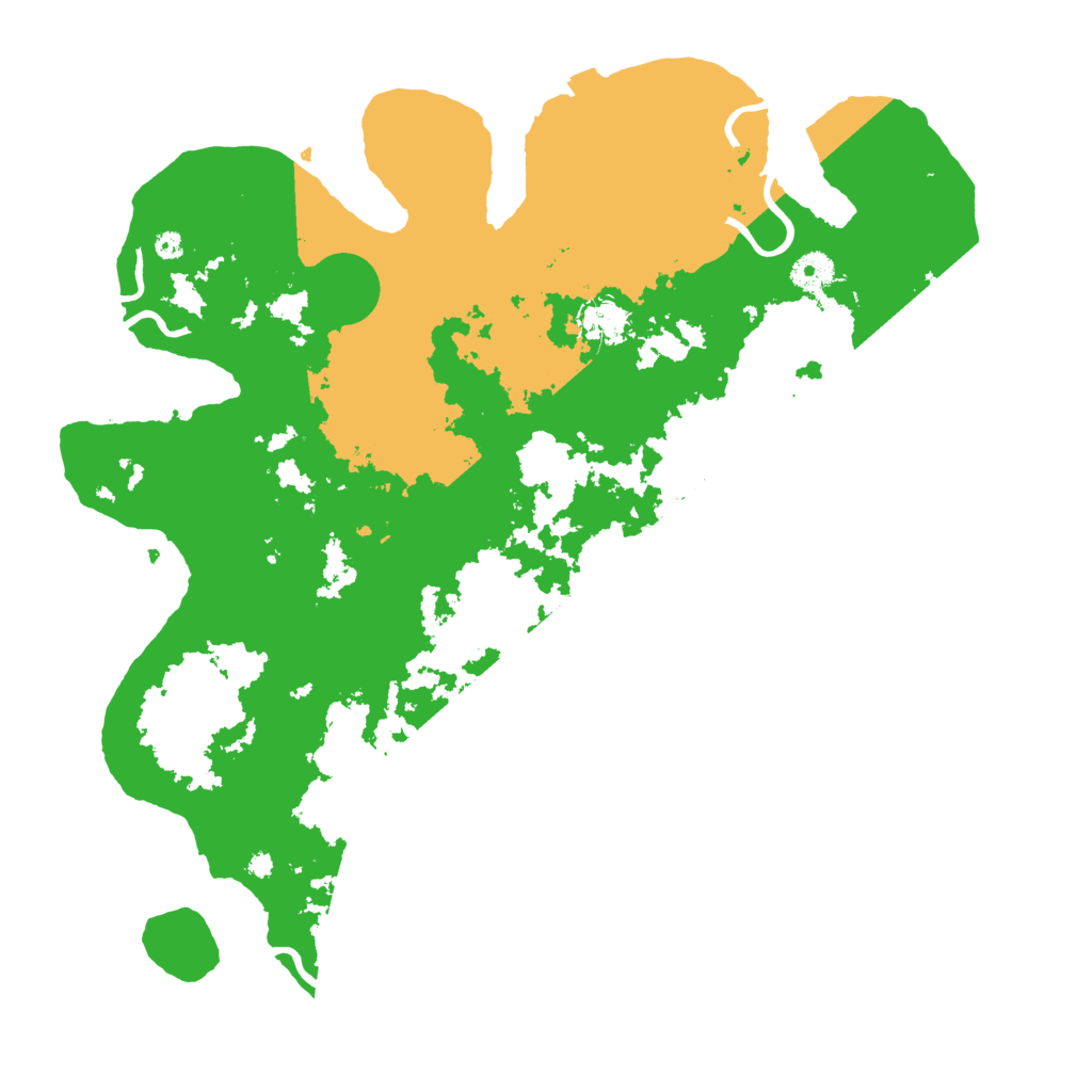 Biome Rust Map: Procedural Map, Size: 4000, Seed: 85893467
