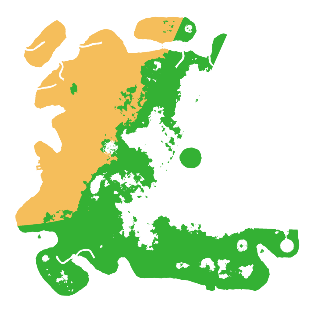 Biome Rust Map: Procedural Map, Size: 4098, Seed: 465
