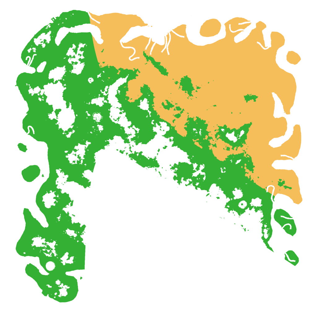 Biome Rust Map: Procedural Map, Size: 6000, Seed: 6051041