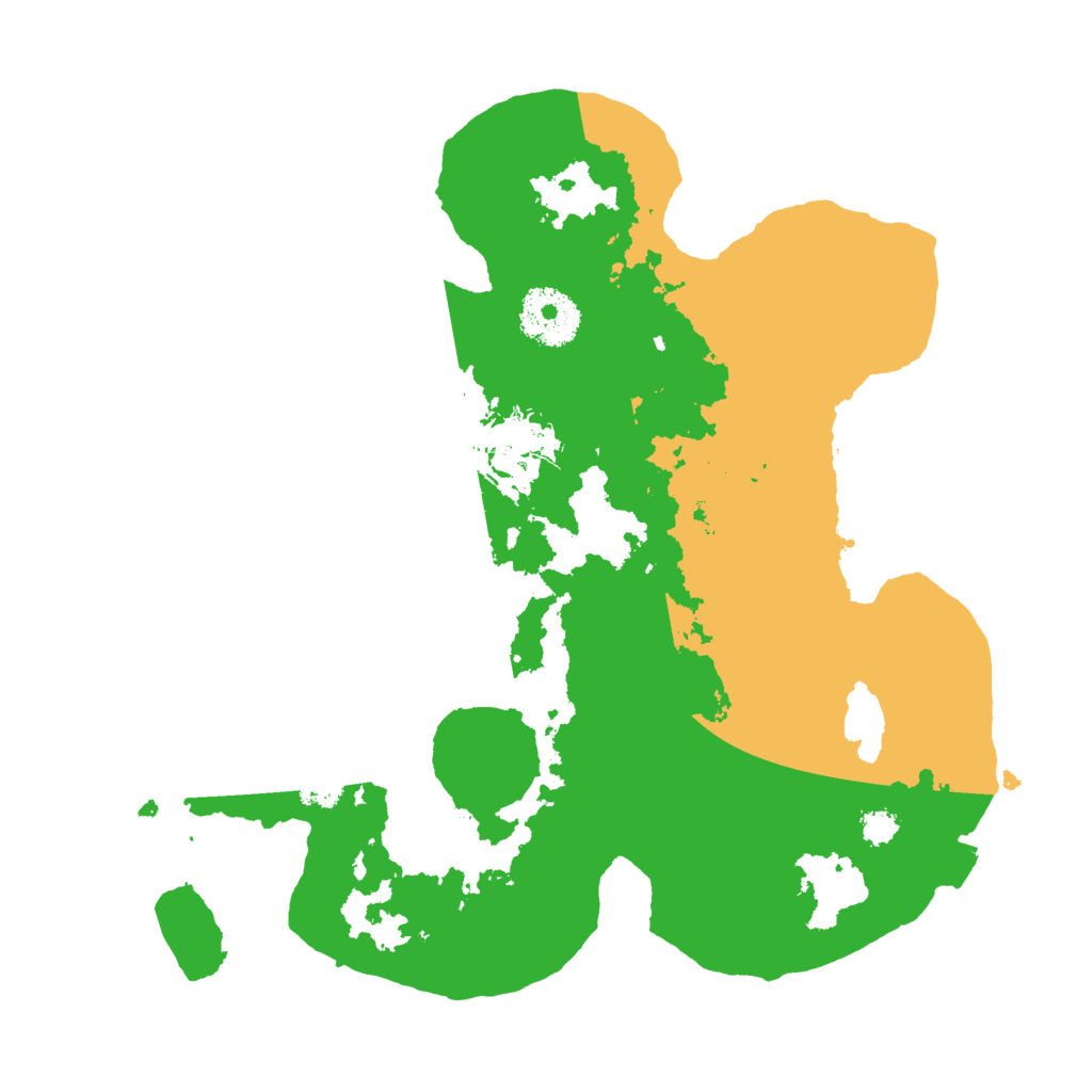 Biome Rust Map: Procedural Map, Size: 2800, Seed: 1207626260