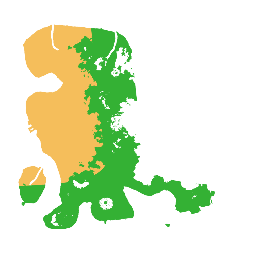 Biome Rust Map: Procedural Map, Size: 3000, Seed: 4462
