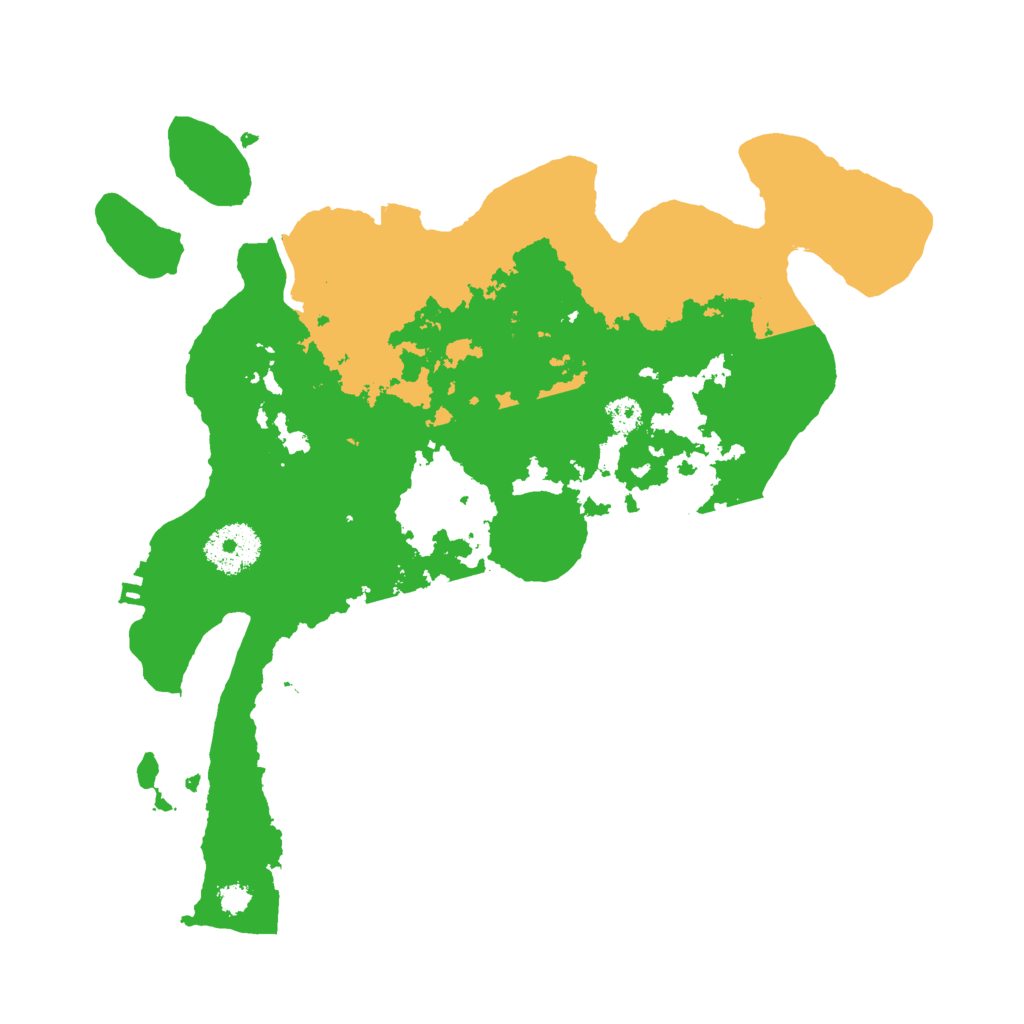 Biome Rust Map: Procedural Map, Size: 3000, Seed: 141