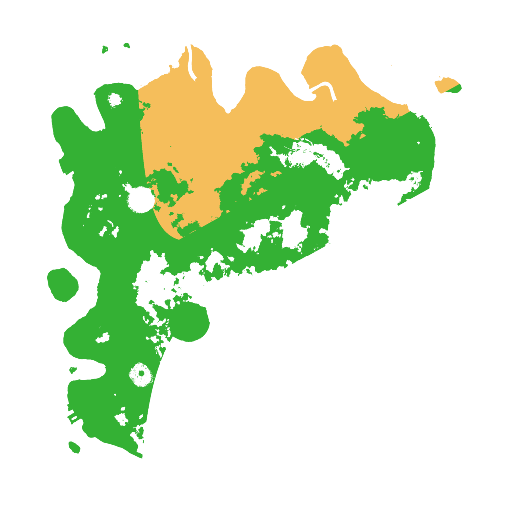 Biome Rust Map: Procedural Map, Size: 3500, Seed: 1219566255