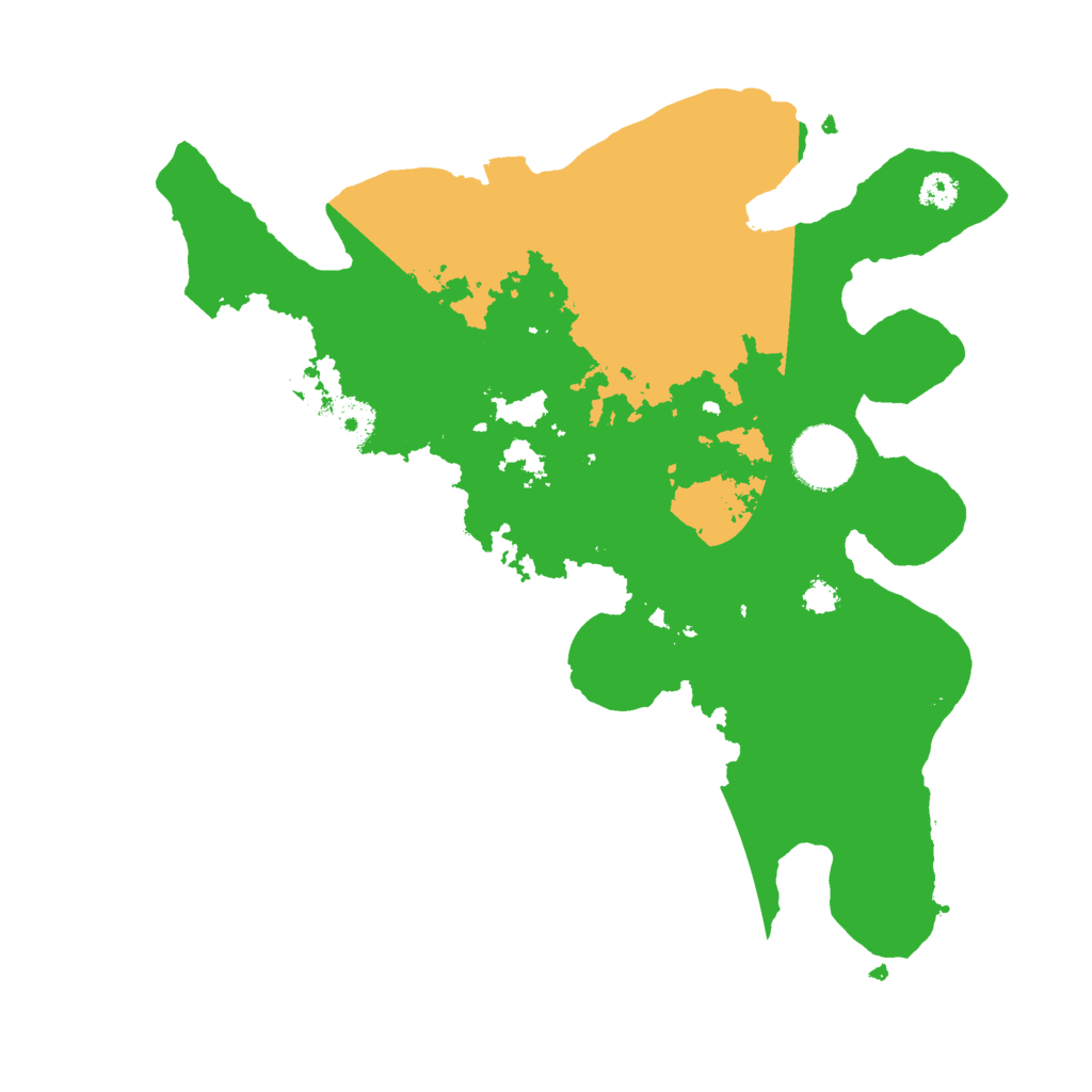 Biome Rust Map: Procedural Map, Size: 3000, Seed: 923274168