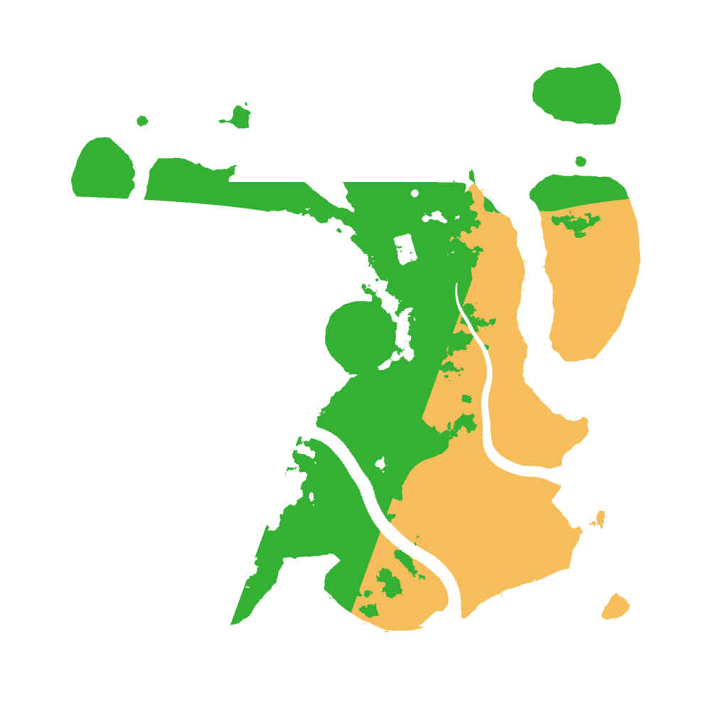 Biome Rust Map: Procedural Map, Size: 2750, Seed: 2549863