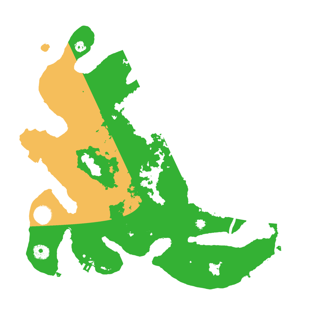 Biome Rust Map: Procedural Map, Size: 3000, Seed: 11012