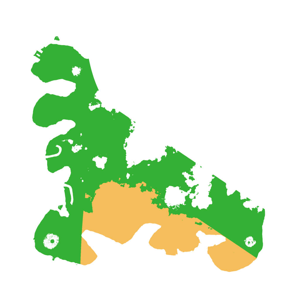 Biome Rust Map: Procedural Map, Size: 3000, Seed: 31440