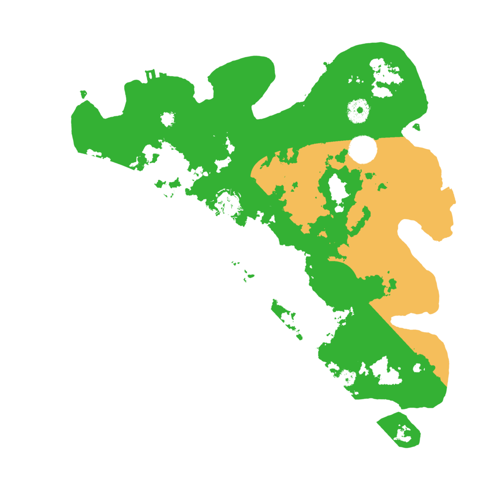 Biome Rust Map: Procedural Map, Size: 3250, Seed: 2434