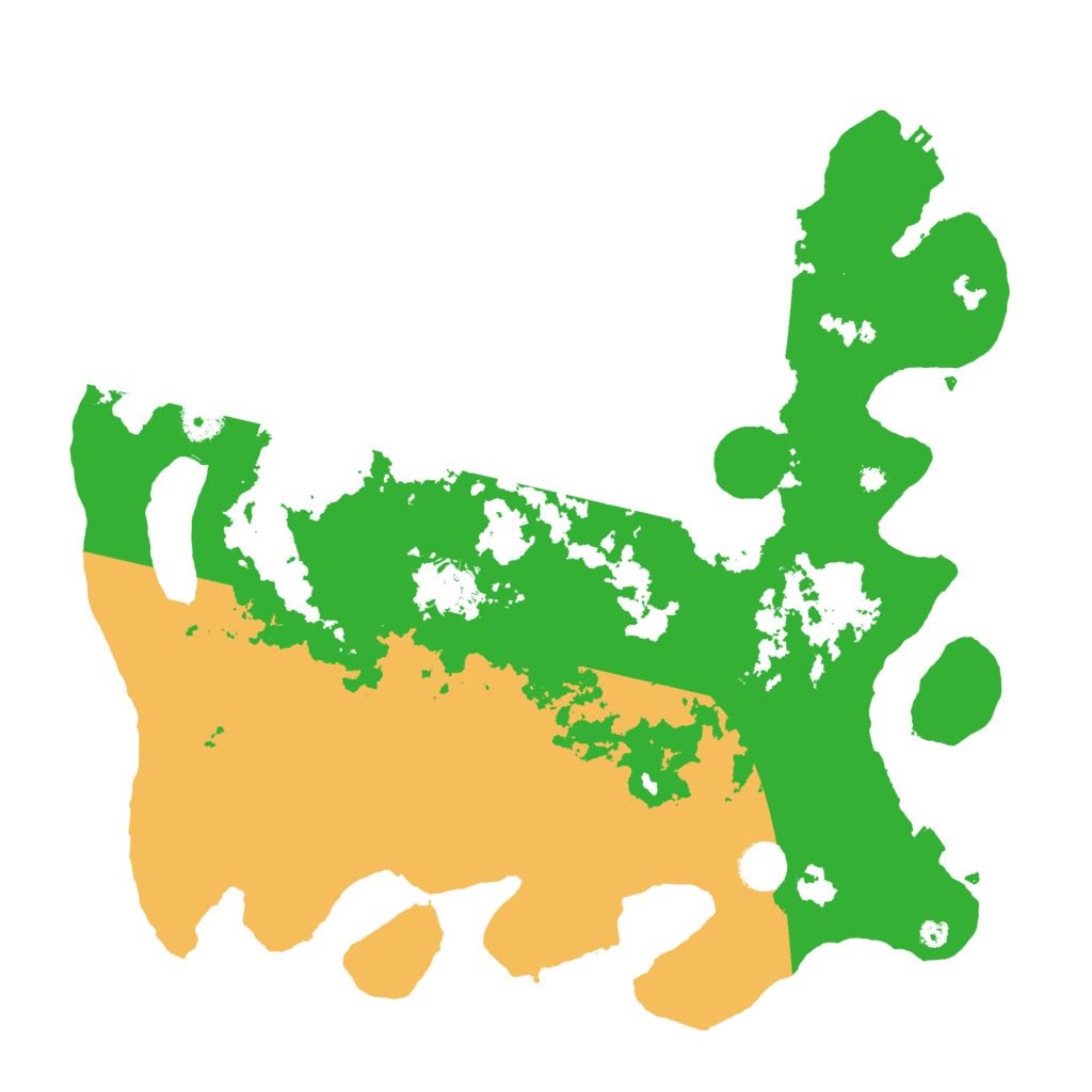 Biome Rust Map: Procedural Map, Size: 4000, Seed: 1150622