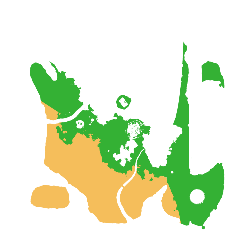 Biome Rust Map: Procedural Map, Size: 3000, Seed: 2122878268