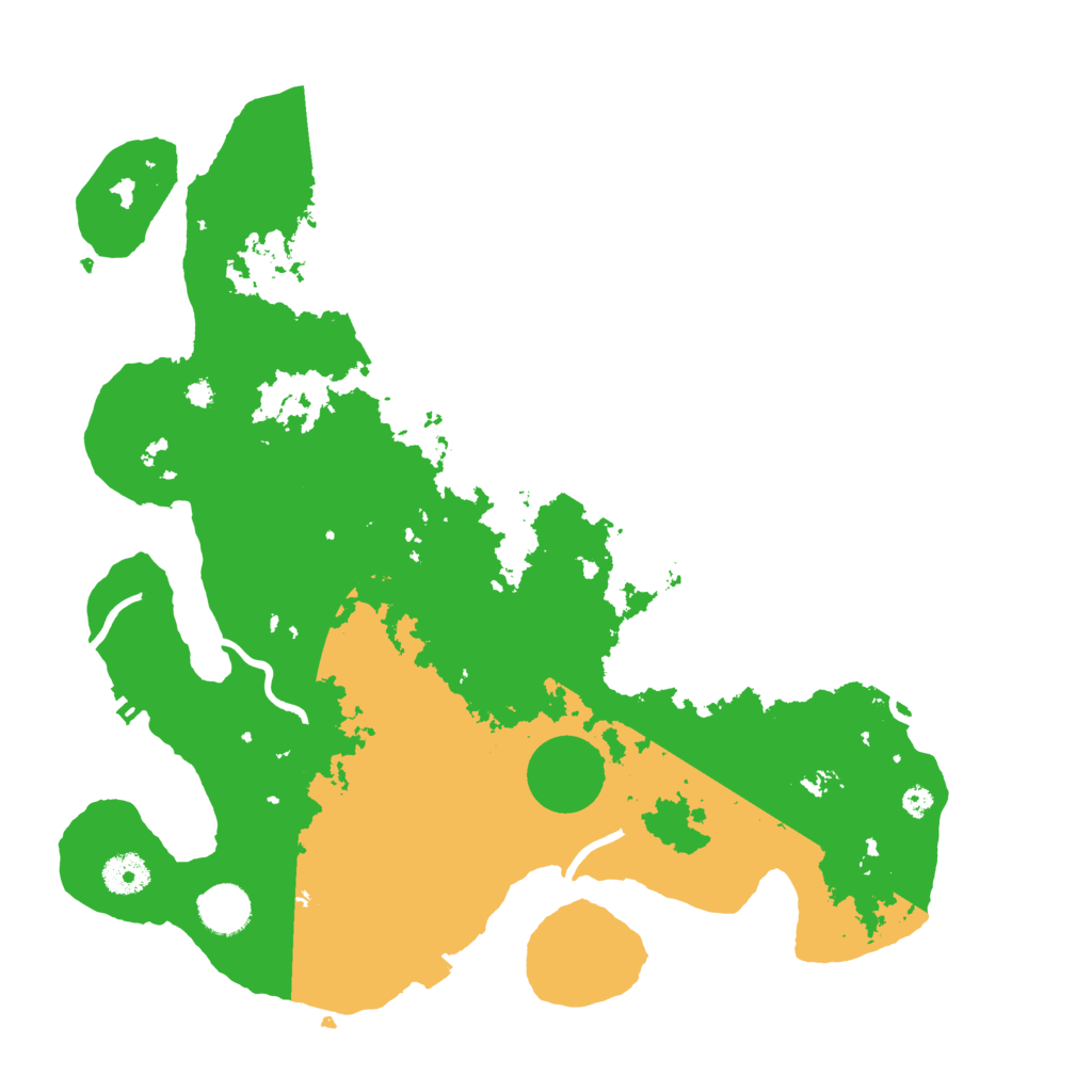 Biome Rust Map: Procedural Map, Size: 3750, Seed: 137871025