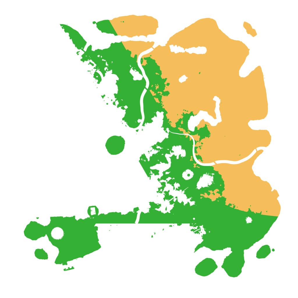 Biome Rust Map: Procedural Map, Size: 4250, Seed: 13013