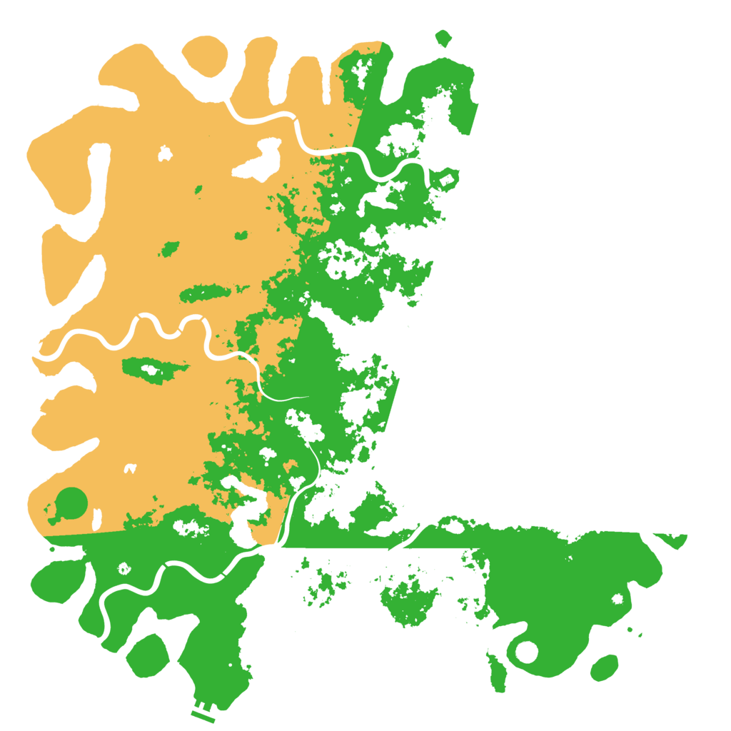 Biome Rust Map: Procedural Map, Size: 6000, Seed: 1424822961