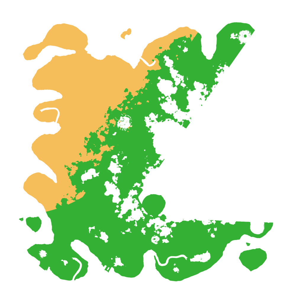 Biome Rust Map: Procedural Map, Size: 3800, Seed: 286360959