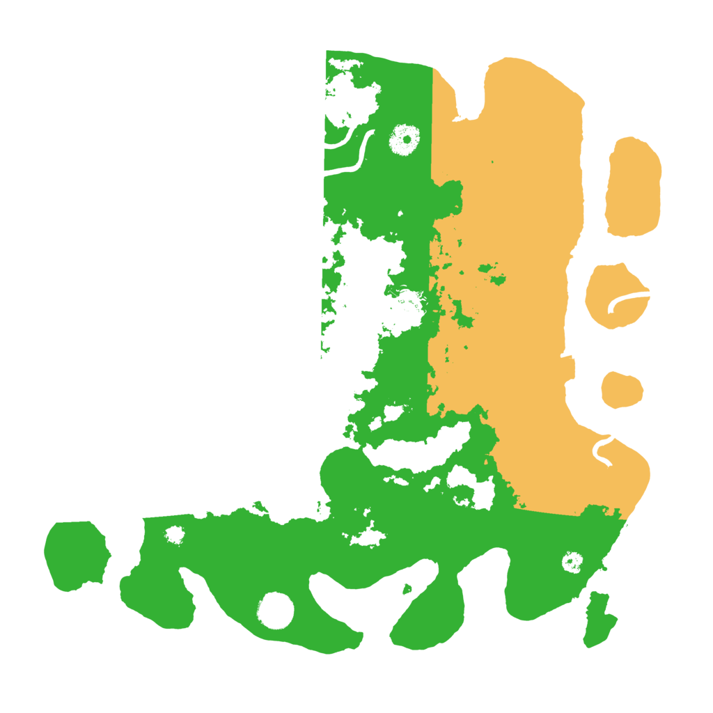Biome Rust Map: Procedural Map, Size: 3500, Seed: 1202051987