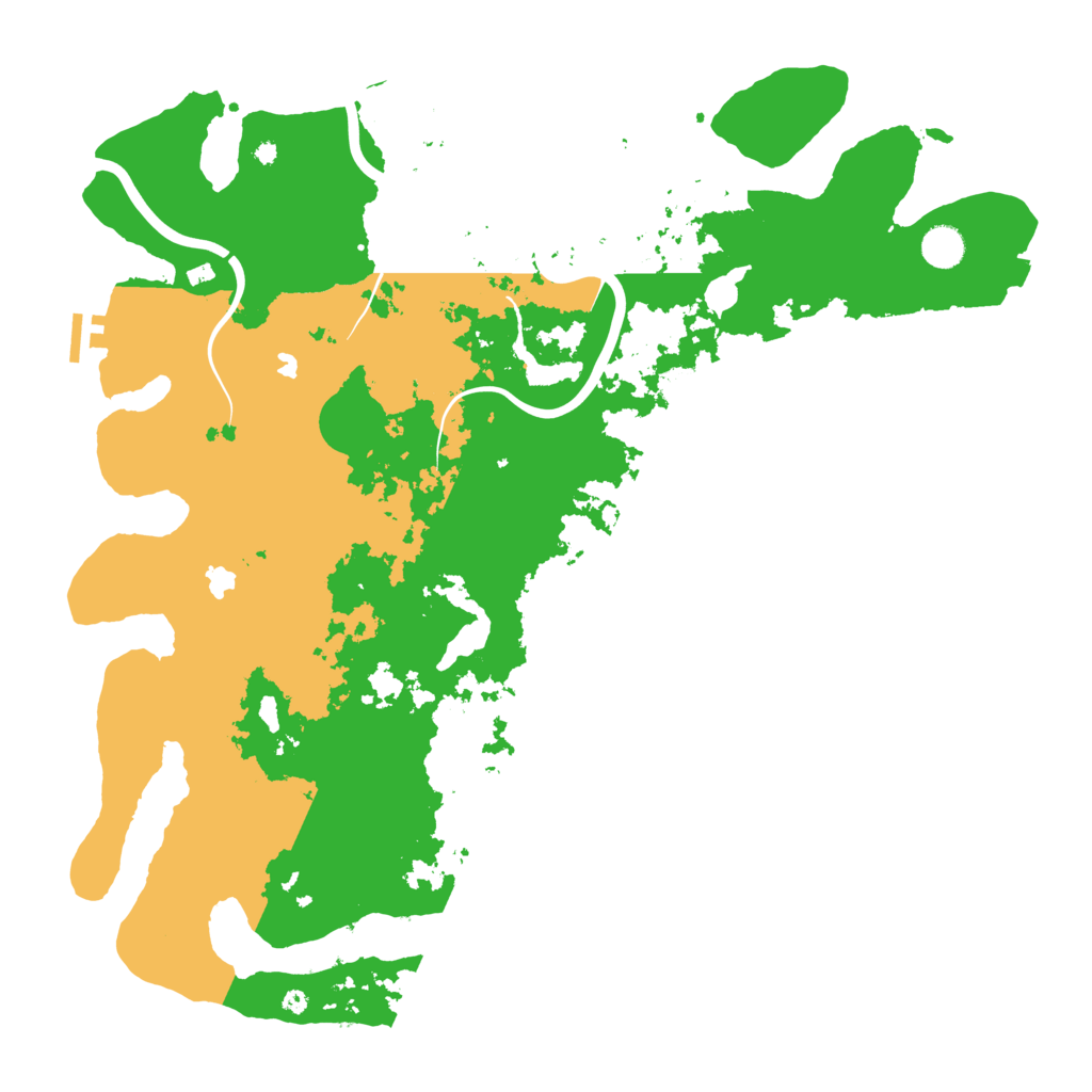 Biome Rust Map: Procedural Map, Size: 4500, Seed: 898012372