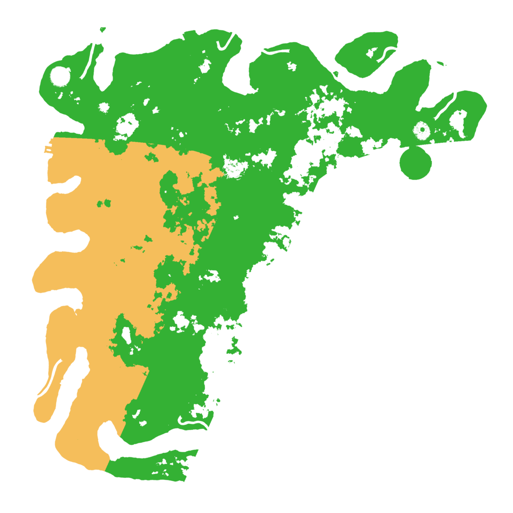 Biome Rust Map: Procedural Map, Size: 4500, Seed: 898012372