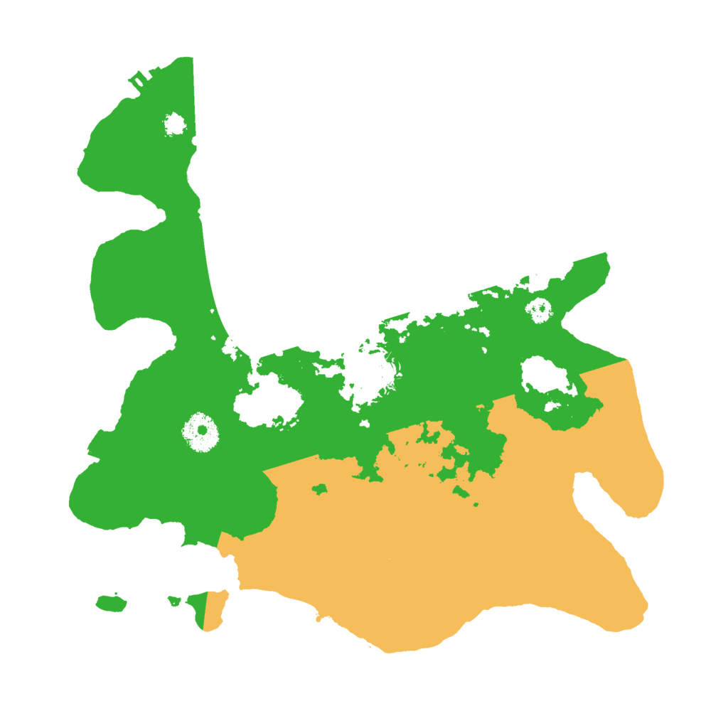 Biome Rust Map: Procedural Map, Size: 3000, Seed: 985333